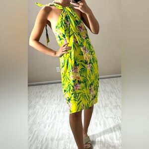 Tommy Bahama Green Floral Maxi Dress